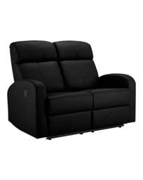 Ramsey 2 Seater Recliner Sofa Black - JD Williams - thumbnail 3
