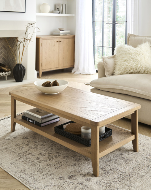 Caitlin Coffee Table Light OAK - JD Williams - image 1