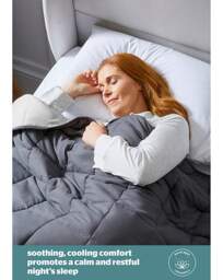 Silentnight Cooling Blanket 6.8kgs Grey - Silentnight - Size: 150X200 - thumbnail 4