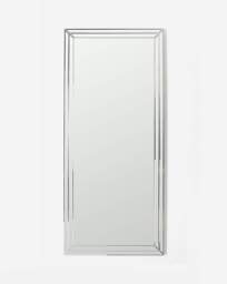 Bevel Edge Leaner Mirror Silver - JD Williams - thumbnail 2