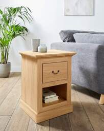 Julipa Ashford Side Table OAK Effect - Julipa - thumbnail 3