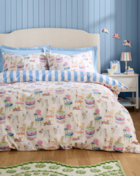 Cath Kidston Hackney Dogs Duvet Set Blue - Cath Kidston - Size: SINGLE