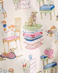 Cath Kidston Hackney Dogs Duvet Set Blue - Cath Kidston - Size: SINGLE - thumbnail 5