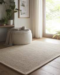 Sisal Boucle Rug Beige - Origins - Size: 200X290