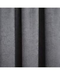 Galaxy Pencil Pleat Curtains Charcoal - Fusion - Size: 117 x 137cm - thumbnail 3