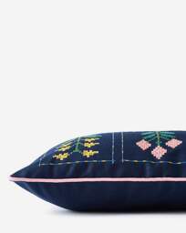 Julipa Lana Floral Boudoir Cushion Multi - Julipa - Size: 30X50 - thumbnail 4
