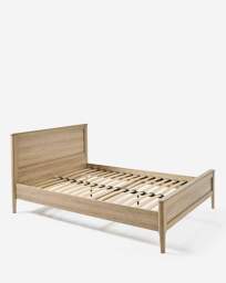 Julipa Charlotte Bed Frame Washed OAK - JD Williams - Size: DOUBLE - thumbnail 2