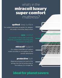 Silentnight Miracoil Mattress - Silentnight - Size: DOUBLE - thumbnail 3