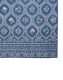 Catherine Lansfield Cameo Washable Rug Navy - Catherine Lansfield - Size: 76x150 - thumbnail 2