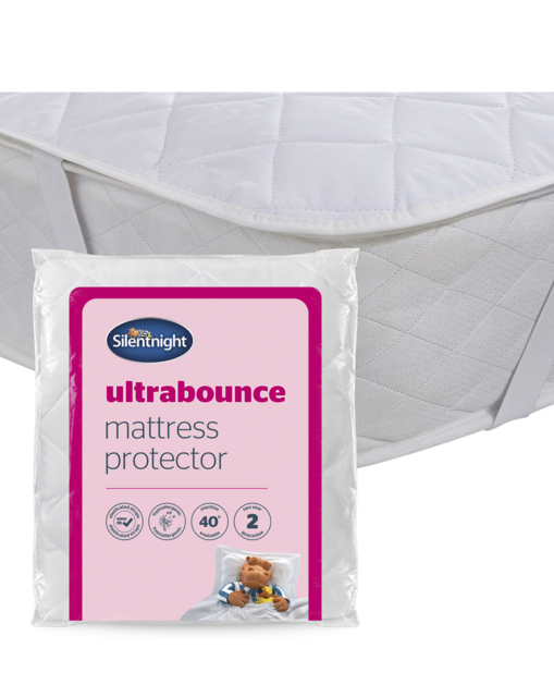 Silentnight Mattress Protector White - Silentnight - Size: SINGLE - image 1