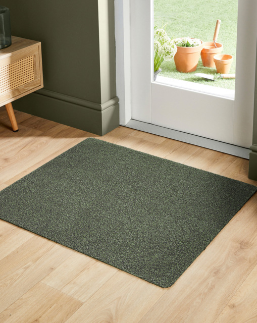 My Mat Washable Cotton Doormat Sage - My Mat - Size: 80X95 - image 1