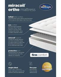 Silentnight Miracoil Ortho Mattress - Silentnight - Size: SINGLE - thumbnail 4