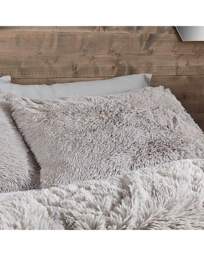 Catherine Lansfield Cuddly Duvet Set Grey - Catherine Lansfield - Size: DOUBLE - thumbnail 3