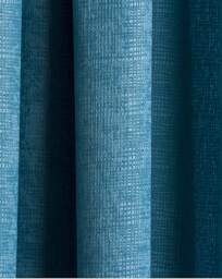 Matrix Pencil Pleat Thermal Curtain Teal - Enhanced Living - Size: 117 x 137cm - thumbnail 4