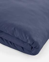 Pure Cotton 200TC Duvet Cover Navy - JD Williams - Size: KING - thumbnail 2