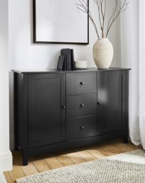 Bosworth Large Sideboard Black - JD Williams