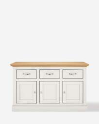 Julipa Ashford 3 Door 3 Drawer Sideboard Cream - Julipa - thumbnail 4