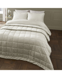 Catherine Lansfield Kingsley Bedspread Cream - Catherine Lansfield - Size: 220X220
