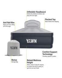 Yawn Single Airbed with Fitted Sheet - Yawn - thumbnail 2