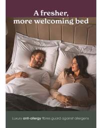 Sleepeezee Hotel Luxe Pack of 2 Pillows White - Sleepeezee - Size: PAIR - thumbnail 3