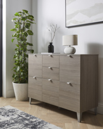 Cameron Large Sideboard Grey OAK - One Call - thumbnail 1
