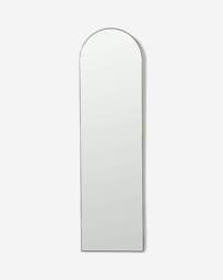 Black Slim Arched Leaner Mirror Black - JD Williams - thumbnail 3
