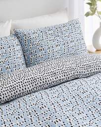 Nico Spot Duvet Cover Set Blue MIX - JD Williams - Size: S KING - thumbnail 3