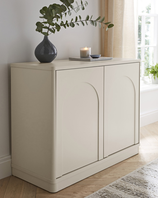 Cranfield Small Sideboard Cream - JD Williams - image 1