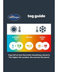 Silentnight Hotel 10.5 Tog Duvet White - Silentnight - Size: KING - thumbnail 3