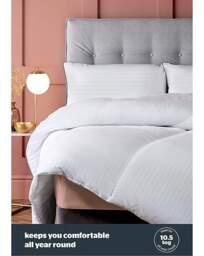 Silentnight Hotel 10.5 Tog Duvet White - Silentnight - Size: KING - thumbnail 2
