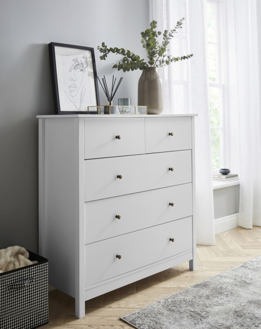 Bosworth Chest of Drawers White - JD Williams - image 1