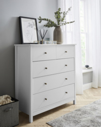 Bosworth Chest of Drawers White - JD Williams - thumbnail 1
