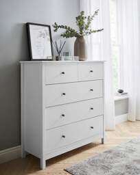 Bosworth Chest of Drawers White - JD Williams - thumbnail 3