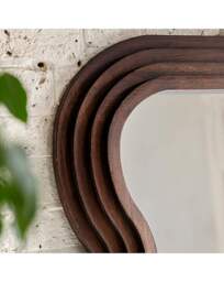Gallery Hasker Leaner Mirror Brown - Gallery Direct - thumbnail 2