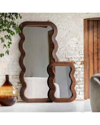 Gallery Hasker Leaner Mirror Brown - Gallery Direct - thumbnail 3