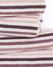 Deyongs Bliss Linear Cotton 550GSM Towel Pink - Size: Hand Towel - thumbnail 3