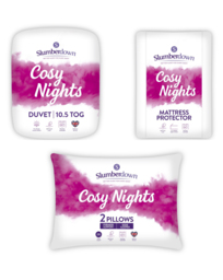 Slumberdown Cosy Nights 10.5 Tog Bundle - Slumberdown - Size: SINGLE - thumbnail 1