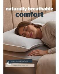 Silentnight Naturals 2 Pack Pillow White - Silentnight - thumbnail 2