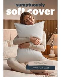 Silentnight Naturals 2 Pack Pillow White - Silentnight - thumbnail 5