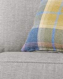 Julipa Chiltern Fabric 2 Seater Sofa Silver - Julipa - thumbnail 2