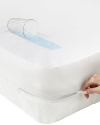 Silentnight 360 Waterproof Protector White - Silentnight - Size: DOUBLE - thumbnail 1