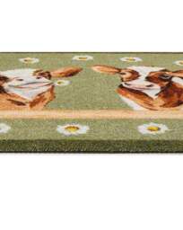 My Mat Nylon Indoor Daisy Cows Doormat Multi - My Mat - Size: 50X75 - thumbnail 4
