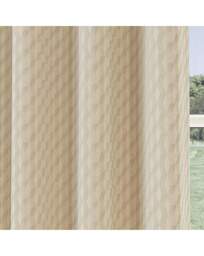 Tokyo Velvet Eyelet Curtains Cream - Enhanced Living - Size: 229 x 229cm - thumbnail 3