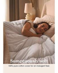 Sleepeezee Sumptuous 10.5 Tog Duvet White - Sleepeezee - Size: S KING - thumbnail 2