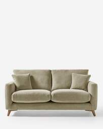 Beckett Chenille 3 Seater Sofa Green - JD Williams - thumbnail 3