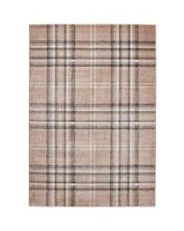 Catherine Lansfield Kelso Check Rug Beige - Catherine Lansfield - Size: 80X150 - thumbnail 3
