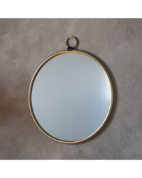 Gallery Bayswater Large Gold Mirror Gold - Gallery Direct