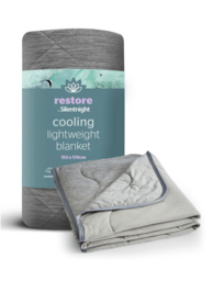 Silentnight Restore Cooling Blanket Grey Grey - Silentnight - Size: 152x178 - thumbnail 1