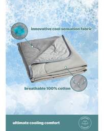 Silentnight Restore Cooling Blanket Grey Grey - Silentnight - Size: 152x178 - thumbnail 5