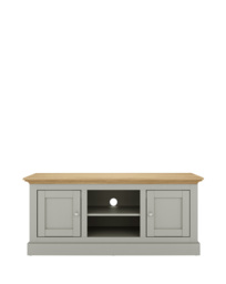Julipa Ashford Wide TV Stand Grey/Oak Effect - Julipa - thumbnail 1